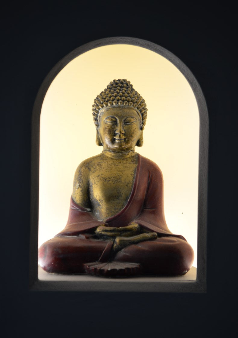 Small Buddha in Alcove #1