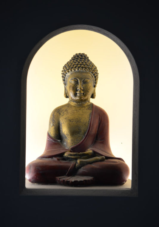 Small Buddha in Alcove #1