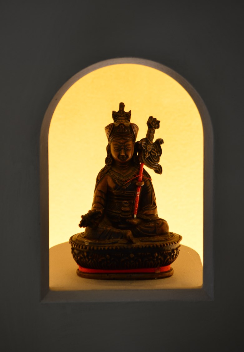 Small Padmasambhava in Alcove